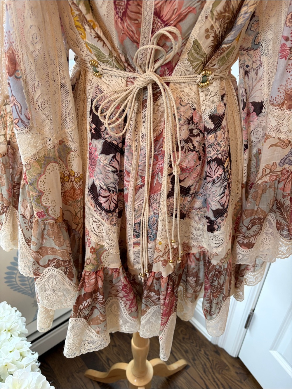 Zimmermann Daylight Flutter dress size 2 - Picture 3 of 10